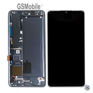 Pantalla completa con Marco para Xiaomi Mi Note 10 Negro