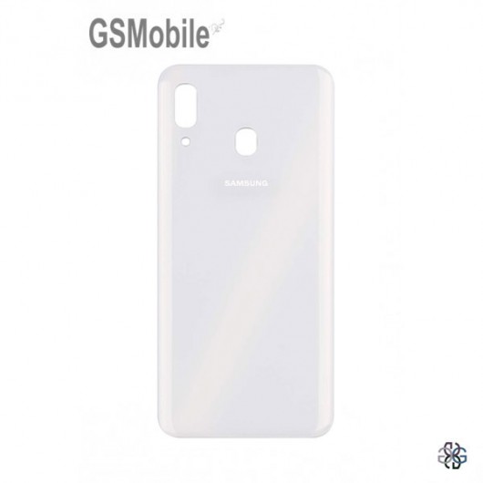 Tampa traseira Samsung A30 2019 Galaxy A305F Branco