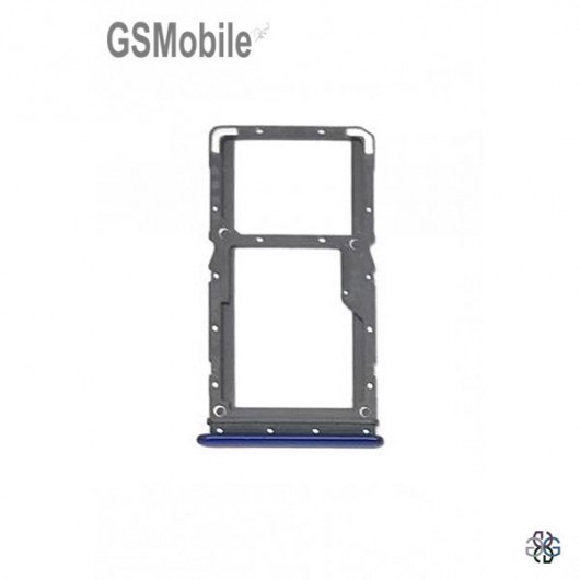 SIM card and MicroSD tray Xiaomi Redmi Note 7 Blue