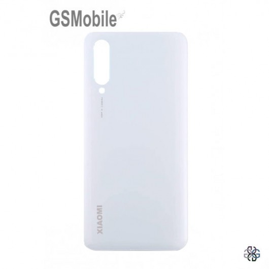 Xiaomi Mi9 Lite battery cover white