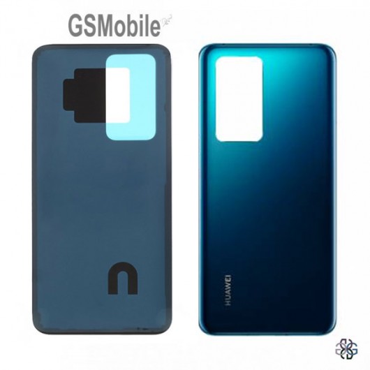 Huawei P40 Pro battery cover blue
