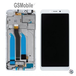 Ecrã - Display LCD Touch Xiaomi Redmi 6, 6A Branco Original