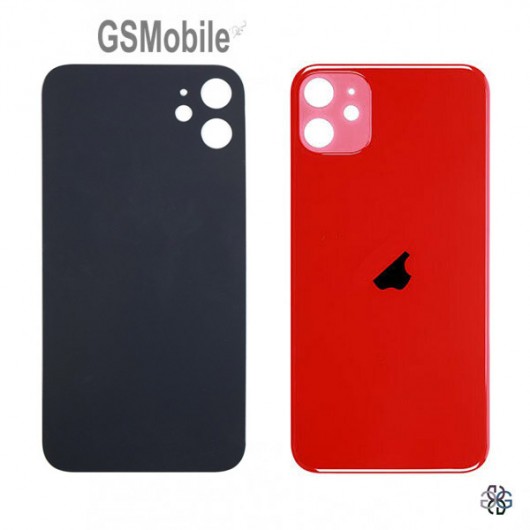 Tampa traseira vermelho para iPhone 11