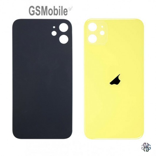 Tampa traseira amarelo para iPhone 11