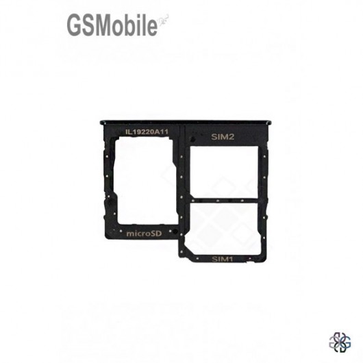 Samsung A31 Galaxy A315F SIM card and MicroSD tray black Original