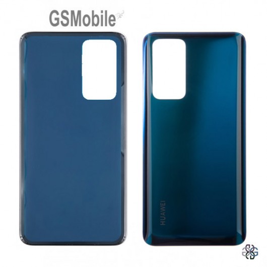 Huawei P40 battery cover blue