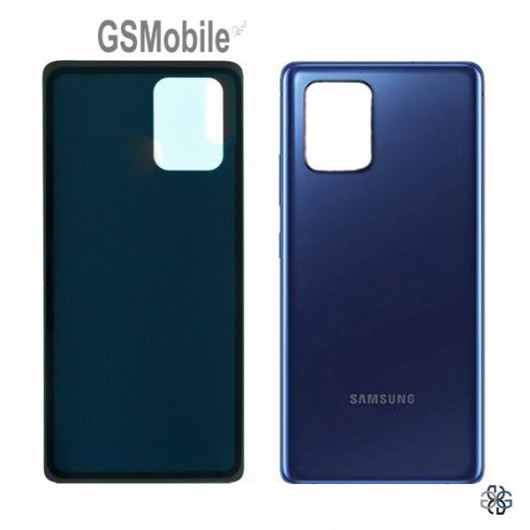 Samsung S10 Lite Galaxy G770F battery cover blue