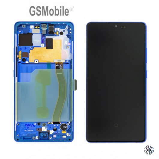 Display LCD Touch Samsung S10 Lite Galaxy G770F Azul Original