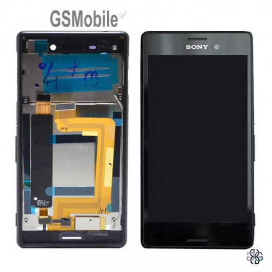 Display Sony Xperia M4 Aqua Black - Original