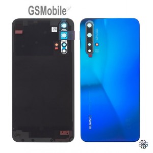 Huawei Nova 5T battery cover blue - Original