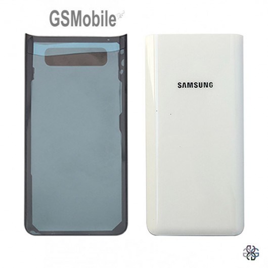 Samsung A80 Galaxy A805F battery cover white