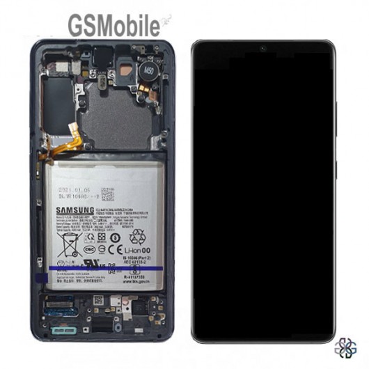 Display with battery Samsung S21 5G Galaxy G991 Grey - Original