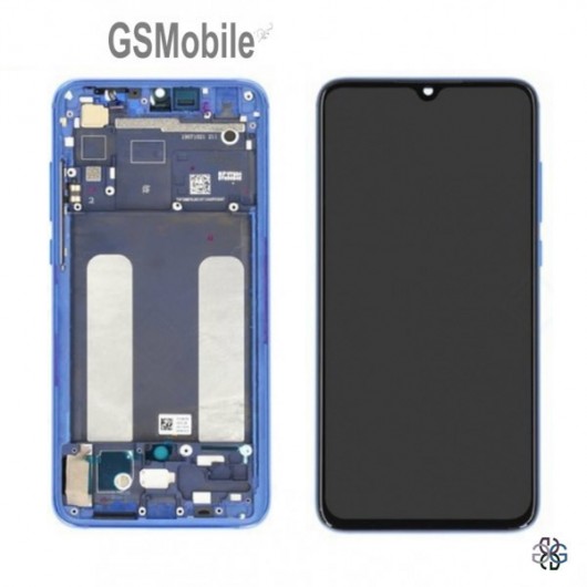 Xiaomi Mi9 Lite Full LCD Display blue original