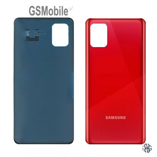 Tapa trasera Samsung A41 Galaxy A415F Rojo