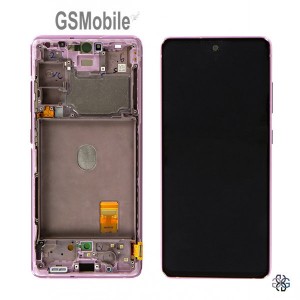 Ecrã - Display LCD Touch Samsung Galaxy S20 FE G780F Cloud Lavender Original