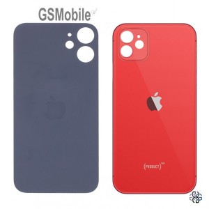 Tapa trasera para iPhone 12 Mini Rojo