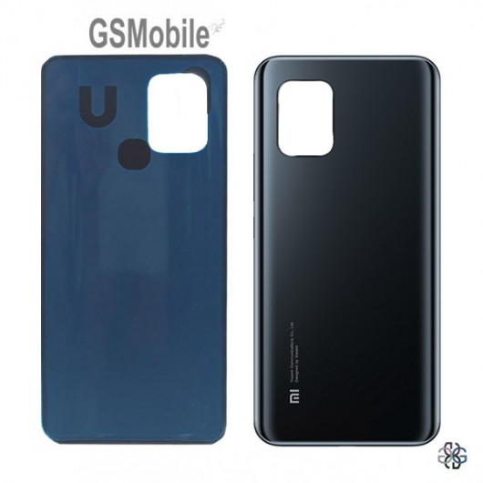 Tampa traseira preta para Xiaomi Mi 10 Lite 5G