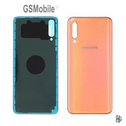 Tapa trasera coral Samsung A70 2019 Galaxy A705F