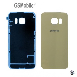 Tampa traseira Samsung S6 Edge Plus Galaxy G928F Dourado