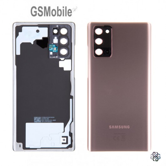 Tampa traseira Samsung Note 20 Galaxy N980 Mystic Bronze Original