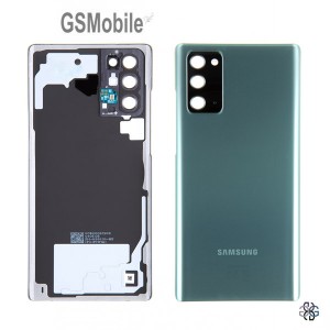 Tapa trasera Samsung Note 20 Galaxy N980F Verde Original