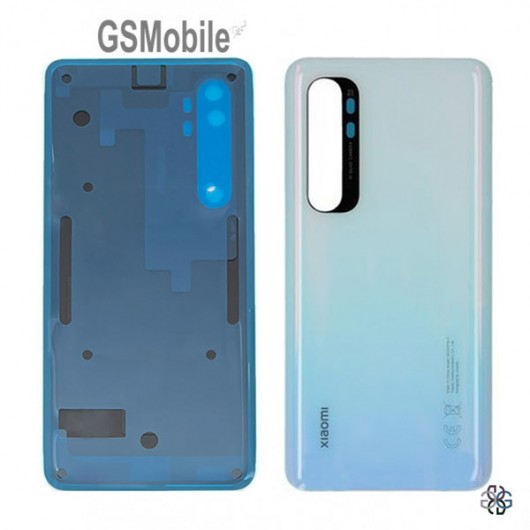 Tapa trasera para Xiaomi Mi Note 10 Lite Blanco Original