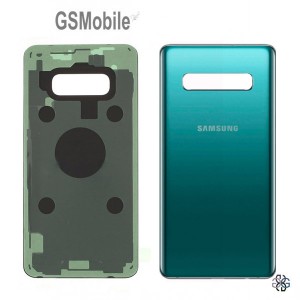 Samsung S10 Plus Galaxy G975F battery cover green