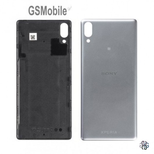 Sony Xperia L3 battery cover silver - Original