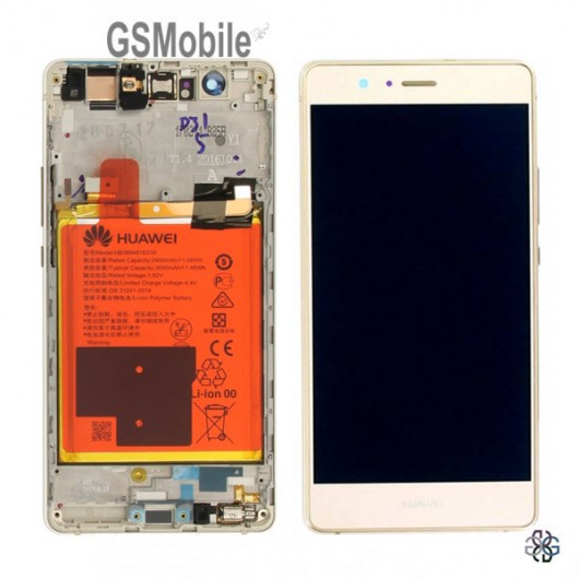 Pantalla completa Huawei P9 Lite Dorado Original