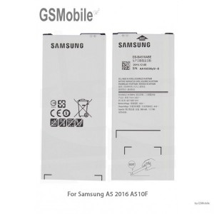 Bateria Samsung A5 2016 - peças para Samsung - peças Samsung Galaxy A5 2016