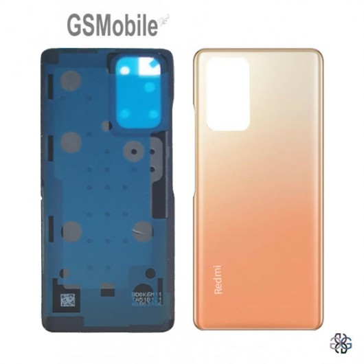 Tapa trasera para Xiaomi Redmi Note 10 Pro 2021 Dorado