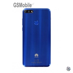 Tapa azul Huawei Y7 2018 - Original