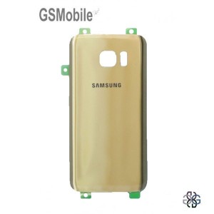 Tapa trasera Samsung S7 Galaxy G930F Dorado
