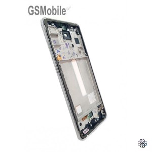 Ecrã - Display LCD Touch Samsung A52s 5G Galaxy A528 Branco Original