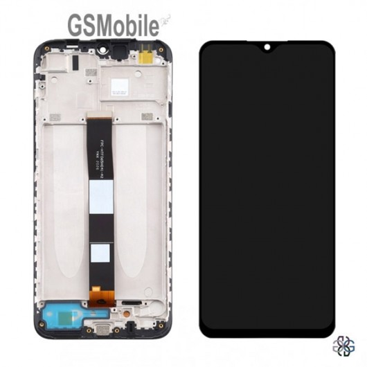 Ecrã - Display LCD Touch Xiaomi Redmi 9A Preto Original