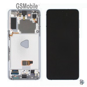 Display incl. Cam for Samsung S21 Plus 5G Galaxy G996 Silver - Original