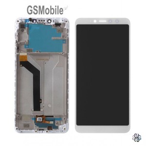 Pantalla completa con marco para Xiaomi Redmi S2 Blanco