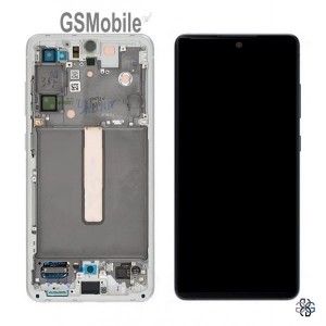 Ecrã - Display LCD Touch Samsung S21 FE 5G Galaxy G990B Branco Original