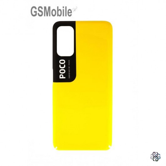 Tapa trasera para Xiaomi Poco M3 Pro 5G Amarillo