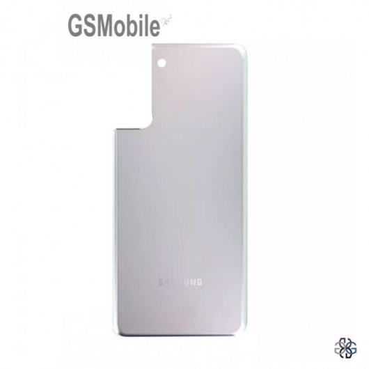 Tapa trasera para Samsung S21 Plus 5G Galaxy G996 Plata