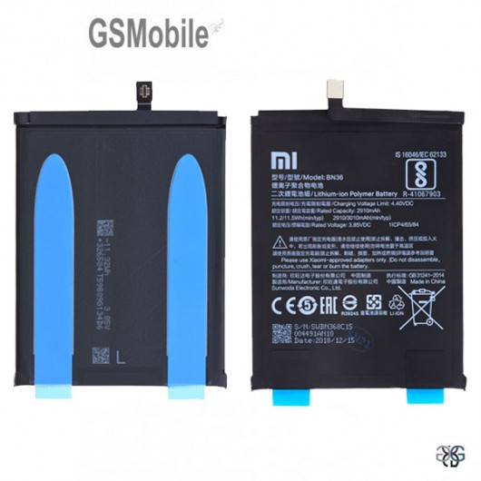 Bateria BN36 3010mAh