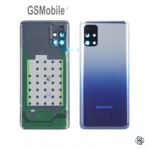 Tapa trasera Samsung M31s Galaxy M317F Azul Original