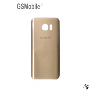 Tampa traseira Samsung S7 Edge Galaxy G935F Dourado