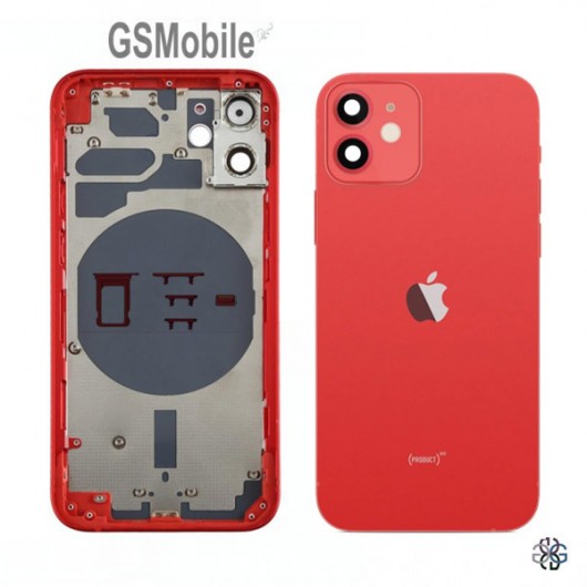 Chasis para iPhone 12 Mini Rojo