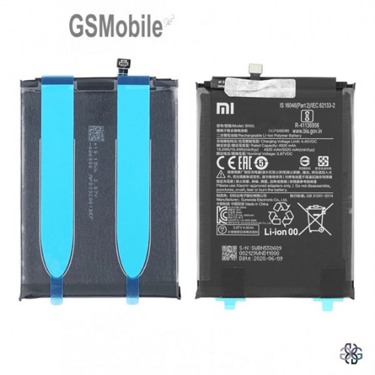 Bateria para Xiaomi Redmi Note 9s Original