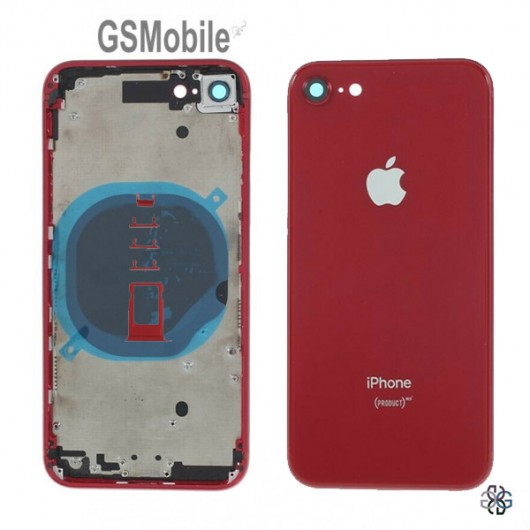 Chassis para iPhone 8 Vermelho