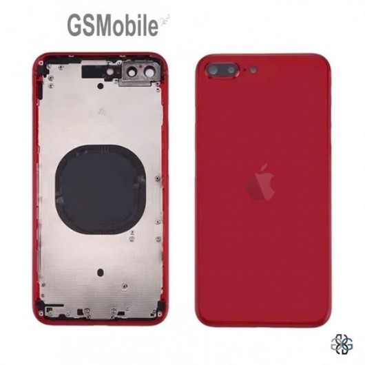 Chasis para iPhone 8 Plus Rojo