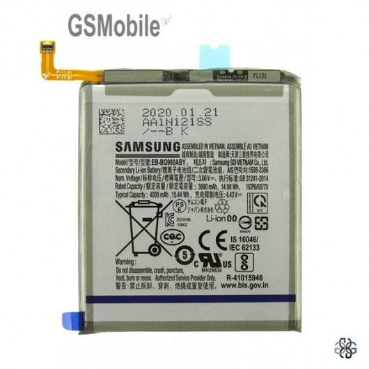 Bateria para Samsung S20 Galaxy G980F Original