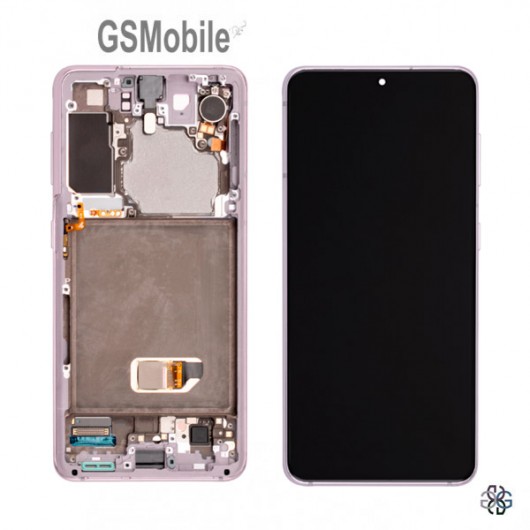 Display for Samsung S21 5G Galaxy G991 Violet - Original