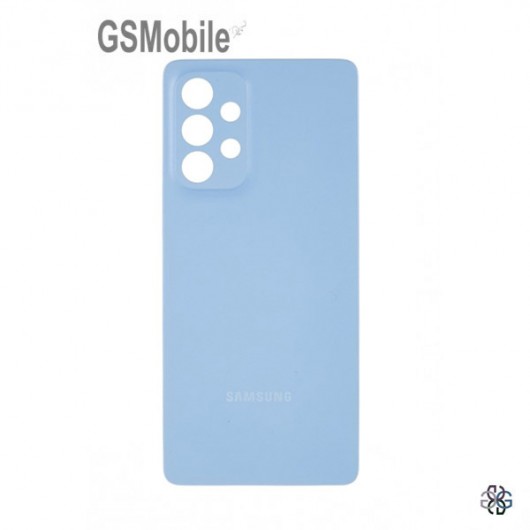 Samsung A53 5G Galaxy A536B battery cover Blue